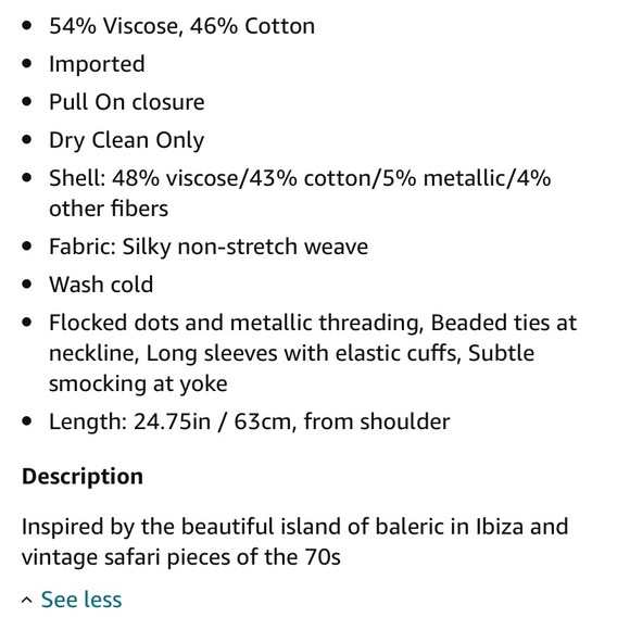 Joie Nadija Popover - Picture 5 of 10